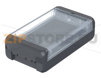 Корпус, 151x80x40 мм, поликарбонат UL 94 V0, прозрачная крышка Bopla B 140804 PC-V0-G 7024 