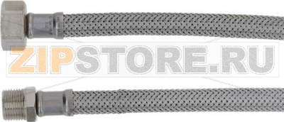 Stainless Steel braided flex. hose d.12 