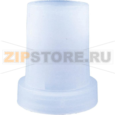 Ручка поворотная, рифленая ось, прозрачная, диаметр оси: 6 мм, K85 Cliff CL170976 