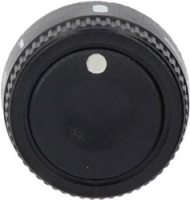 KNOB BLACK ø 39 mm 1-10