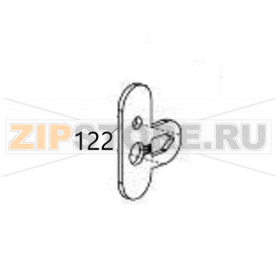 Head balance plate Sato DR308e Head balance plate Sato DR308eЗапчасть на деталировке под номером: 122Название запчасти на английском языке: Head balance plate Sato DR308e.