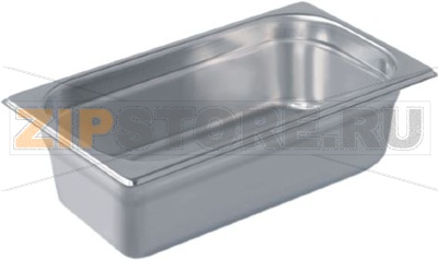 TRAY ST./STEEL GN 1/3 325x176xH100 mm 