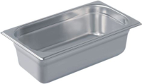 TRAY ST./STEEL GN 1/3 325x176xH100 mm