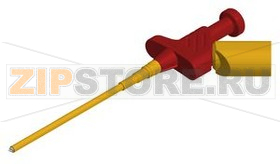 Щуп тестовый 4 мм, красный Hirschmann KLEPS 250 RED 