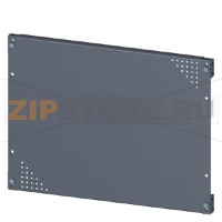 SIVACON, mounting plate, mounting with bracket, perforated, H: 400 mm, W: 600 mm, zinc-plated Siemens 8MF1460-2AM12-0