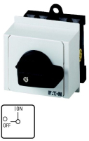 Переключатель вкл/выкл, T0, 20 A, 2 модуля, 2-полюсн Eaton T0-2-15522/IVS