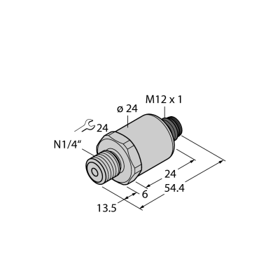 Датчик давления Turck PT25R-1003-U1-H1144 