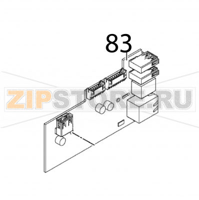 IF PCB (LAN, USB) Assy-LF Sato FX3-LX IF PCB (LAN, USB) Assy-LF Sato FX3-LXЗапчасть на деталировке под номером: 83Название запчасти на английском языке: IF PCB (LAN, USB) Assy-LF Sato FX3-LX.