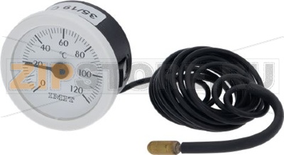 БЕЛЫЙ ТЕЛЕТЕРМОМЕТР Ø 52 ММ 0-120°C 