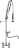 PRE-RINSE UNIT PREMIUM AUTOM.1330 mm