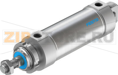 Пневмоцилиндр круглый Festo DSNU-63-100-P-A 