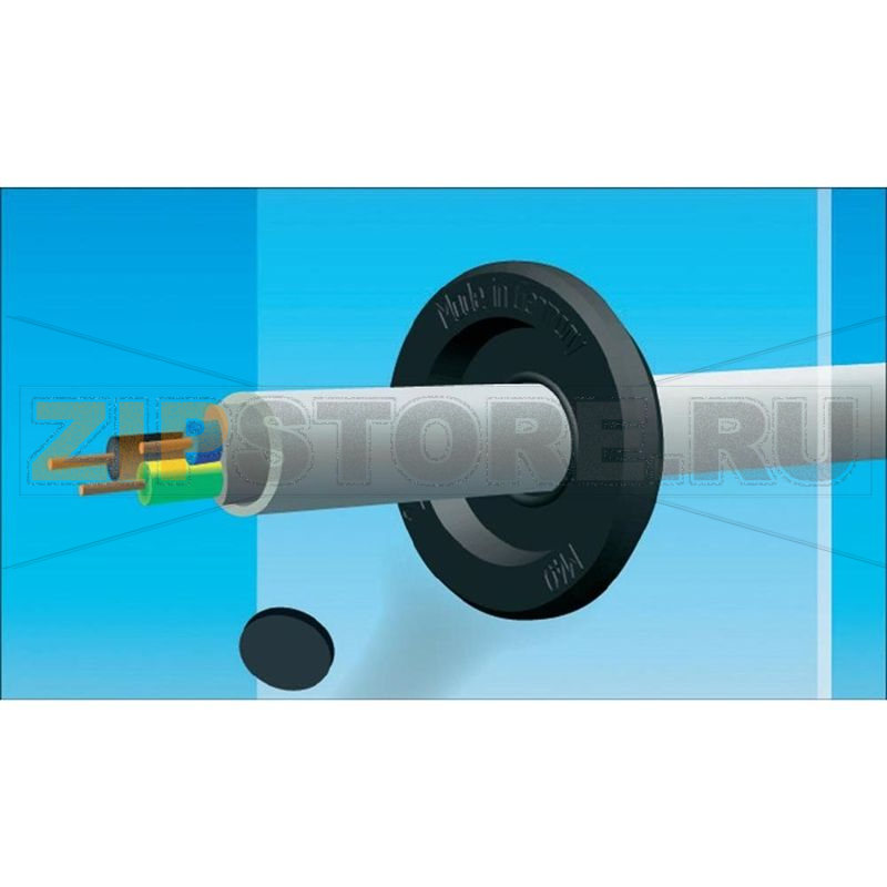Зажим кабельный, EPDM, черный, 1 шт PB Fastener 1601-EB 