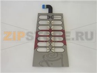 TASTIERA A MEMBRANA ADESIVA SERIGRAFATA