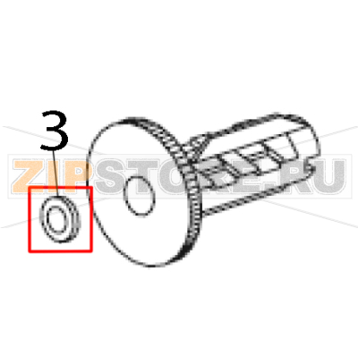 Flat washer .76 x .51 x .30, Qty of 25 Zebra 170PAX4 Flat washer .76 x .51 x .30, Qty of 25 Zebra 170PAX4Запчасть на деталировке под номером: 3