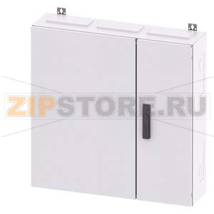ALPHA 400, wall-mounted cabinet, IP43, Protection class 2, H: 800 mm, W: 800 mm, T: 210 mm, RAL 9016 Siemens 8GK1132-3KA32 