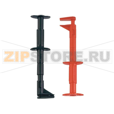 Щуп-зажим 600 В, 5 А, диапазон хода: 30 мм, черный, 1 шт Stäubli GRIP-F 