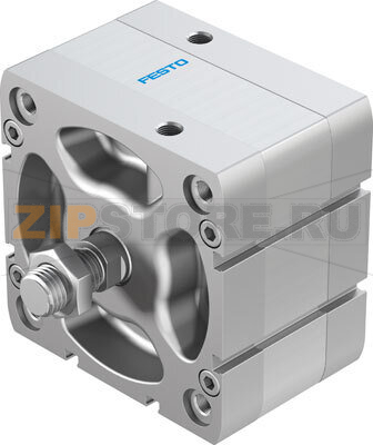 Пневмоцилиндр компактный Festo ADN-100-10-A-P-A 