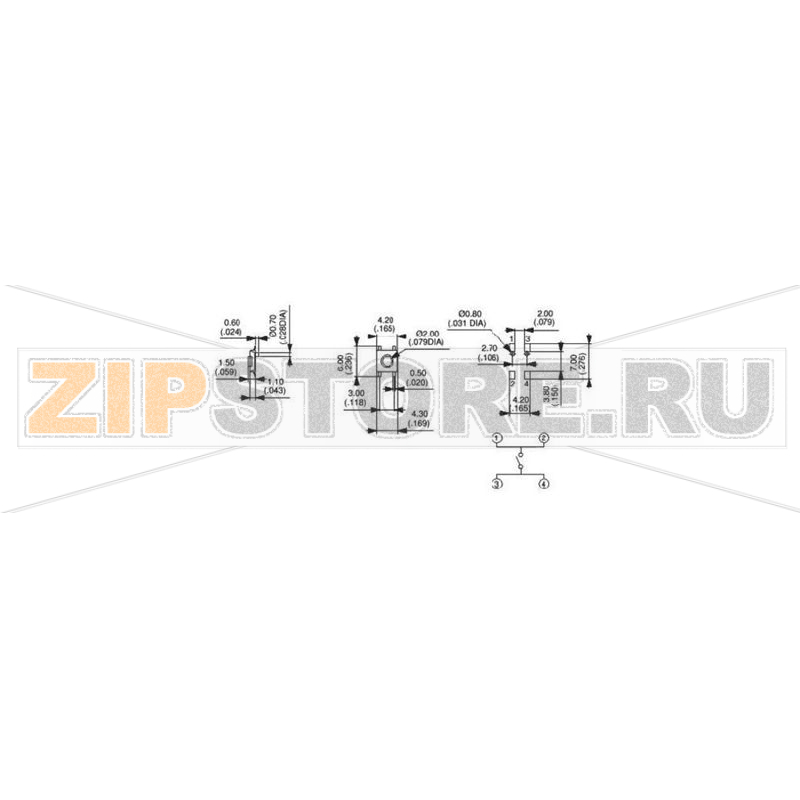 Кнопка 12 В/DC, 0.05 А, 1 x выкл/вкл, без фиксации, 1 шт APEM PHAP3391 