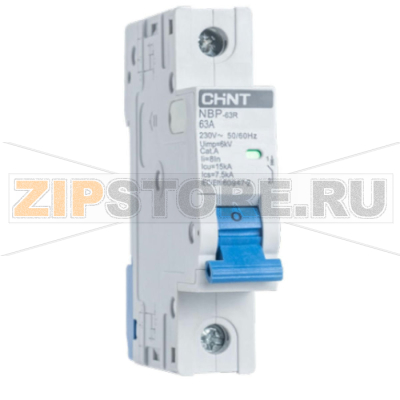 Выключатель автоматический 1 A, 15 кА, 1 полюс Chint NBP-63R 