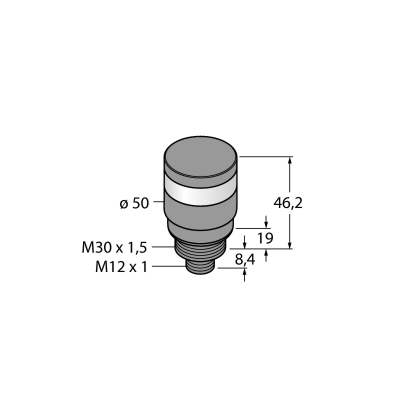 Колонна сигнальная Turck TL50BLB1Q 