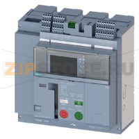 fixed-mounted molded case circuit breaker frame 1600; with RTC and 4AUX trip alarm switch S24; Icu "C" Icu=110kA @ 415V, 4-pole, left ETU650, LSI, In=1600A display, meas., comm. function Ir=640...1600A Isd=0.6...10xIn, Ii=1.5...15xIn N conductor protec. a