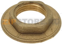 ПЛОСКАЯ ЛАТУННАЯ КОНТРГАЙКА 1/2 ДЮЙМА