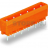 MCS MIDI Classic Вилка THT; 1.2 x 1.2 mm solder pin; прямые; Шаг контактов 7,62 мм; 6-пол.; оранжевые Wago 231-766/001-000 - MCS MIDI Classic Вилка THT; 1.2 x 1.2 mm solder pin; прямые; Шаг контактов 7,62 мм; 6-пол.; оранжевые Wago 231-766/001-000