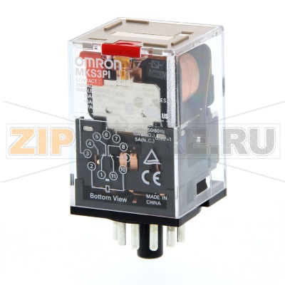 Реле электромеханическое Omron MKS3PI 230VAC 