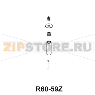 Motor pulley shaft assy. Bear Varimixer AR80 VL-1S Motor pulley shaft assy. Bear Varimixer AR80 VL-1SЗапчасть на деталировке под номером: R60-59Z