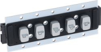 PUSH-BUTTON PANEL 5 BUTTONS