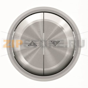 Клавиша для выключателя жалюзи, хром ABB 2CLA864400A1401 
