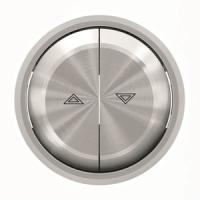 Клавиша для выключателя жалюзи, хром ABB 2CLA864400A1401