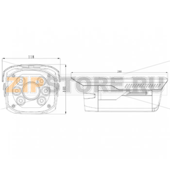 IP-камера Dahua DH-IPC-HFW5200P-IRA 