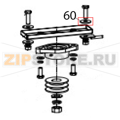 Flat gasket-large Hurakan HKN-30SN2V Flat gasket-large Hurakan HKN-30SN2VЗапчасть на деталировке под номером: 60