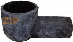 Elbow for steam generator drainage 