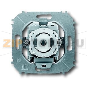 Механизм одноклавишного двухполюсного контрольного выключателя с лампой ABB 2CKA001022A0623 