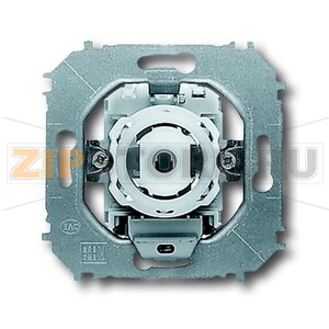 Механизм одноклавишного двухполюсного контрольного выключателя с лампой ABB 2CKA001022A0623 