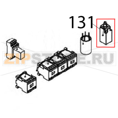 Microinterruttore capotta finecorsa con pistone e rotella Vortmax DDM 660 Microinterruttore capotta finecorsa con pistone e rotella Vortmax DDM 660Запчасть на деталировке под номером: 131