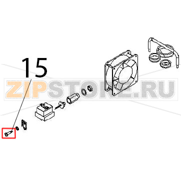 Pin FT Ø: 6 Angelo Po FC1011G Pin FT Ø: 6 Angelo Po FC1011GЗапчасть на деталировке под номером: 15
