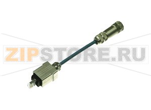 Аксессуар Connection cable ICZ-AIDA1-V45-0,2M-PUR-V1D-G Pepperl+Fuchs Описание оборудованияConnecting cable RJ-45 to M12 D-coded