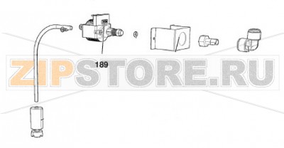 Насос (помпа) Unox XFT 135 Оригинальное название запчасти: PM1000A - PUMP NME1C+ATT SUP PUMP M10 09.02.060/B Unox XFT 135 На деталировке запчасть Unox XFT 135 под номером: 189