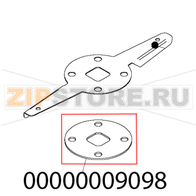 Пластина Abat МКК-300-01 Пластина Abat МКК-300-01Запчасть на деталировке под номером: 00000009098