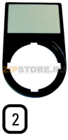 Держатель + шильдик с обозначением 2 Eaton M22S-ST-X53