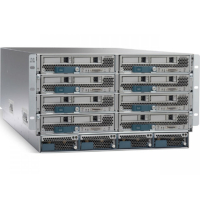 Комплект: 4 сервера, 1 шасси, 2 сетевые платы, 4 трансивера Cisco UCS-SP8-M-B200-VP
