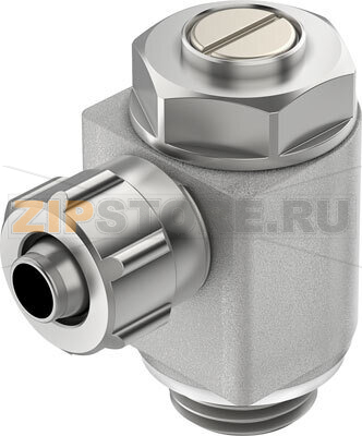 Дроссель с обратным клапаном Festo GRLZ-1/4-PK-6-B 