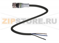 Кабель датчика-исполнительного устройства Female connector V1-G-E2-BK5M-PUR-U Pepperl+Fuchs