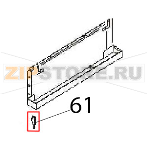 Magnetic microswitch Angelo Po FM611E1 Magnetic microswitch Angelo Po FM611E1Запчасть на деталировке под номером: 61