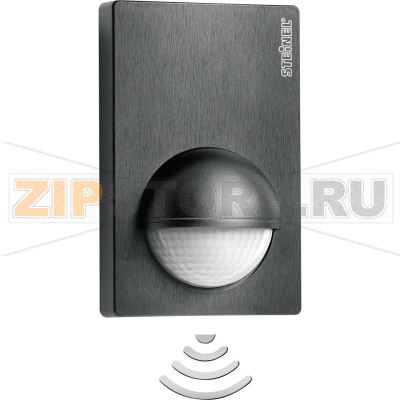 Датчик движения ИК, пассивный, потолочный, 180°, реле, черный, IP54 Steinel 603113 