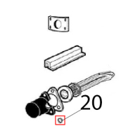 Grommet Ø: 21 Angelo Po 31PIE6