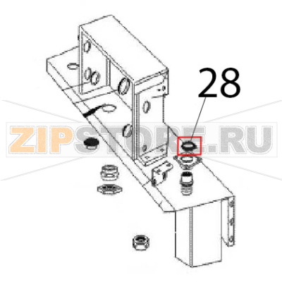 O-Ring gasket Angelo Po FC241G O-Ring gasket Angelo Po FC241GЗапчасть на деталировке под номером: 28